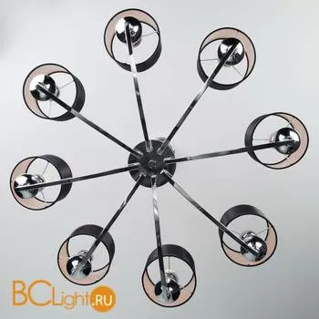 Потолочная люстра Eurosvet Diana 60067/8 хром - Фото 5