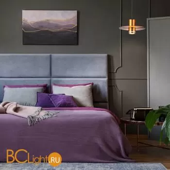 Подвесной светильник Eurosvet Disco 50155/1 LED бронза - Фото 2