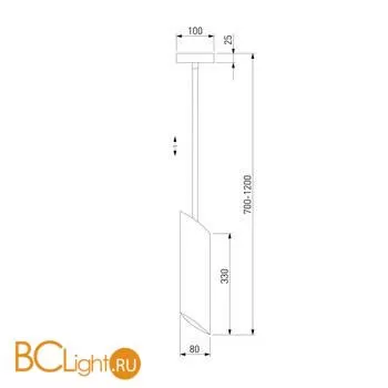 Подвесной светильник Eurosvet Dome 50245/1 a061328 - Фото 3