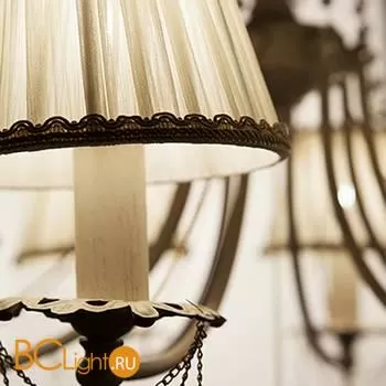 Люстра Eurosvet Dominique 10149/8 античная бронза/прозрачный хрусталь Strotskis a057346 - Фото 1