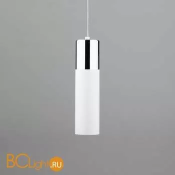 Подвесной светильник Eurosvet Double Topper 50135/1 LED хром/белый 12W