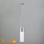 Подвесной светильник Eurosvet Double Topper 50135/1 LED хром/белый 12W - Фото 2