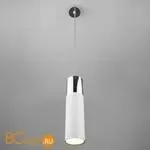 Подвесной светильник Eurosvet Double Topper 50135/1 LED хром/белый 12W - Фото 1