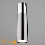 Подвесной светильник Eurosvet Double Topper 50135/1 LED хром/черный жемчуг 12W