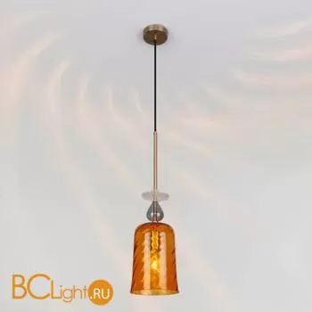 Подвесной светильник Eurosvet Dream 50194/1 янтарный - Фото 0