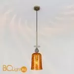 Подвесной светильник Eurosvet Dream 50194/1 янтарный - Фото 0