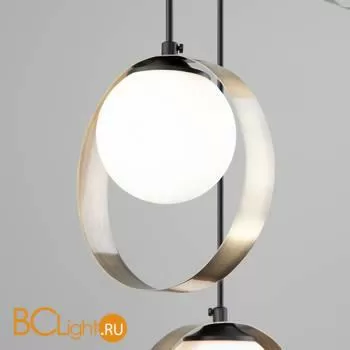 Подвесной светильник Eurosvet Dublin 50205/3 черный / бронза - Фото 2