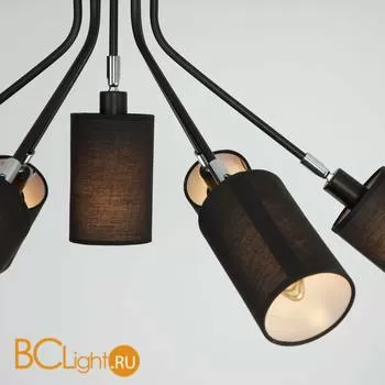 Потолочная люстра Eurosvet Duetto 70072/7 черный - Фото 2