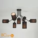 Потолочная люстра Eurosvet Duetto 70072/7 черный - Фото 1