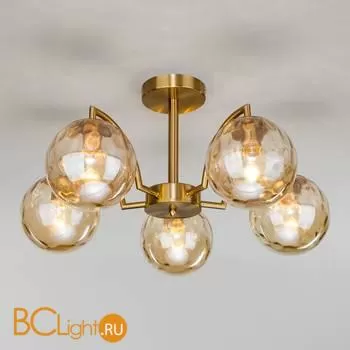 Люстра Eurosvet Eden 30178/5 латунь