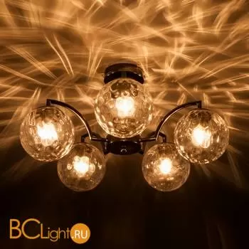 Люстра Eurosvet Eden 30178/5 черный жемчуг - Фото 1