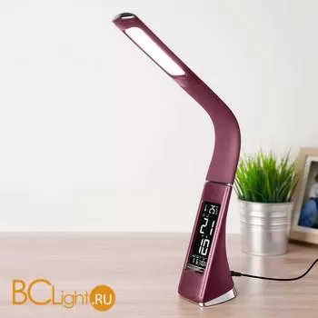 Настольная лампа Eurosvet Elara бордовый (TL90220) 6W a039462