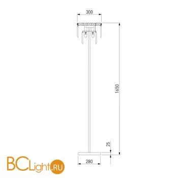 Торшер Eurosvet Elegante 01137/3 a060649 - Фото 3