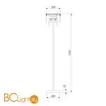 Торшер Eurosvet Elegante 01137/3 a060649 - Фото 3