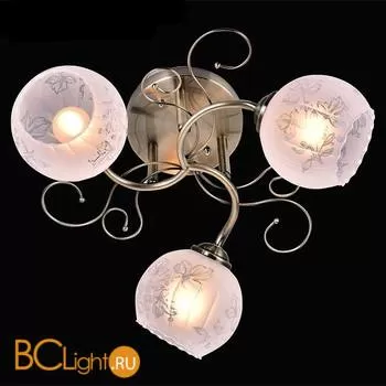 Потолочная люстра Eurosvet Elegy 30056/3 античная бронза