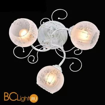 Потолочная люстра Eurosvet Elegy 30056/3 белый с золотом