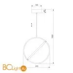 Подвесной светильник Eurosvet Element 90281/1 хром a061420 - Фото 0