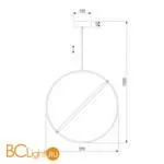 Подвесной светильник Eurosvet Element 90282/1 хром a061421 - Фото 0