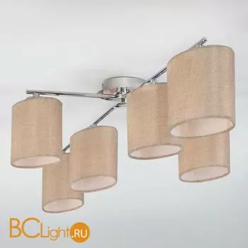 Потолочная люстра Eurosvet Elipse 60083/6 хром - Фото 4