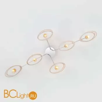 Потолочная люстра Eurosvet Elipse 60083/6 хром - Фото 5