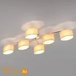 Потолочная люстра Eurosvet Elipse 60083/6 хром - Фото 0