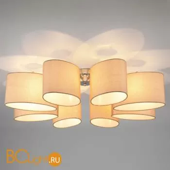 Потолочная люстра Eurosvet Elipse 60083/8 хром - Фото 0