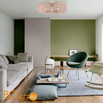 Потолочная люстра Eurosvet Elipse 60083/8 хром - Фото 3