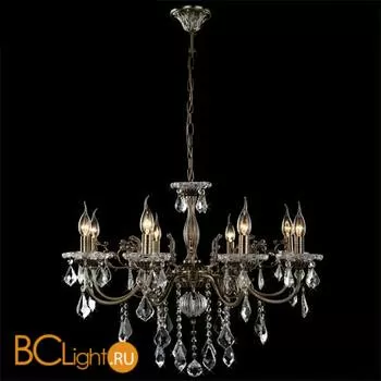 Люстра Eurosvet Elisha 3281/8 античная бронза