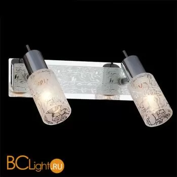 Бра Eurosvet Элиза 20101/2 хром/белый