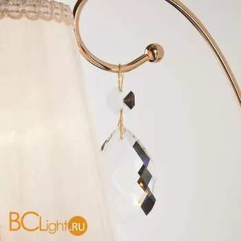 Бра Eurosvet Emiliana 10087/1 золото/прозрачный хрусталь Strotskis - Фото 2