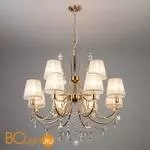 Люстра Eurosvet Emiliana 10087/12 золото/прозрачный хрусталь Strotskis - Фото 1