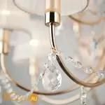 Люстра Eurosvet Emiliana 10087/12 золото/прозрачный хрусталь Strotskis - Фото 8