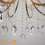 Люстра Eurosvet Emiliana 10087/12 золото/прозрачный хрусталь Strotskis - Фото 9