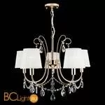 Люстра Eurosvet Emiliana 10087/5 золото/прозрачный хрусталь Strotskis - Фото 2