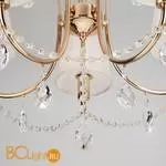 Люстра Eurosvet Emiliana 10087/5 золото/прозрачный хрусталь Strotskis - Фото 3