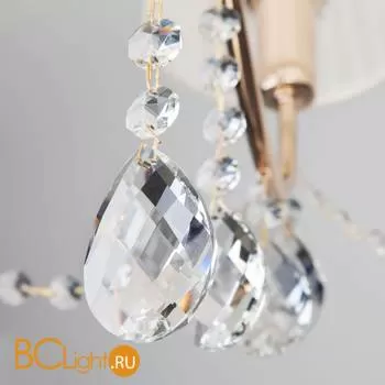 Люстра Eurosvet Emiliana 10087/8 золото/прозрачный хрусталь Strotskis - Фото 6