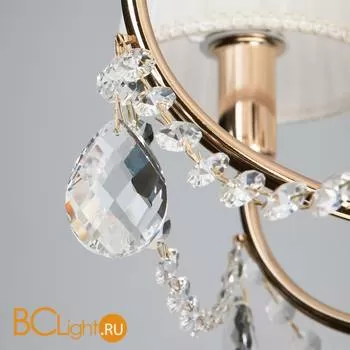 Люстра Eurosvet Emiliana 10087/8 золото/прозрачный хрусталь Strotskis - Фото 7