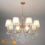 Люстра Eurosvet Emiliana 10087/8 золото/прозрачный хрусталь Strotskis - Фото 1