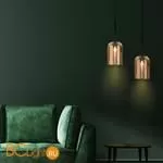 Подвесной светильник Eurosvet Ennio 50228/1 янтарный a057461 - Фото 1