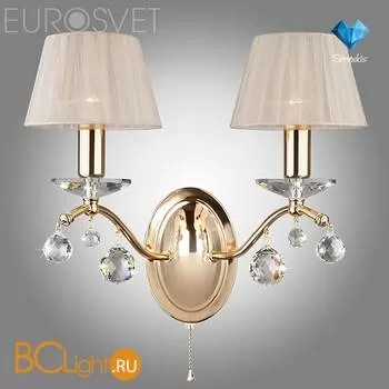 Бра Eurosvet Эстель 10058/2 золото