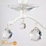 Бра Eurosvet Эстель 10058/2 белый с золотом/прозрачный хрусталь Strotskis - Фото 1