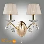 Бра Eurosvet Эстель 10058/2 золото/прозрачный хрусталь Strotskis