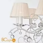 Люстра Eurosvet Эстель 10058/8 белый с золотом/прозрачный хрусталь Strotskis - Фото 2