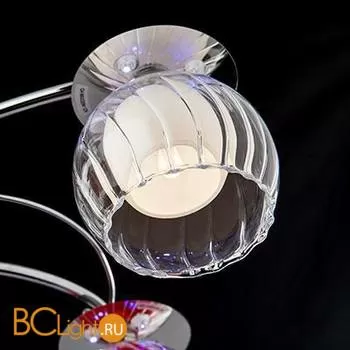 Люстра Eurosvet 0185 0185/11 хром/бело-синий 0,06W - Фото 2