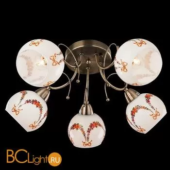 Потолочная люстра Eurosvet 30033/5 античная бронза