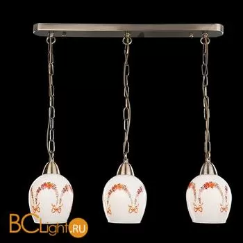 Подвесной светильник Eurosvet 50030/3 античная бронза