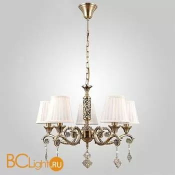 Люстра Eurosvet 60042/5 античная бронза