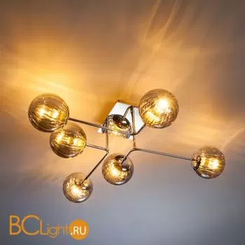 Потолочная люстра Eurosvet Evita 30140/6 хром - Фото 3