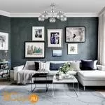 Потолочная люстра Eurosvet Fabia 30148/5 серебро - Фото 1