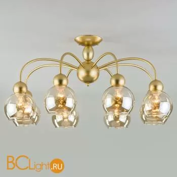 Потолочная люстра Eurosvet Fabia 30148/8 перламутровое золото